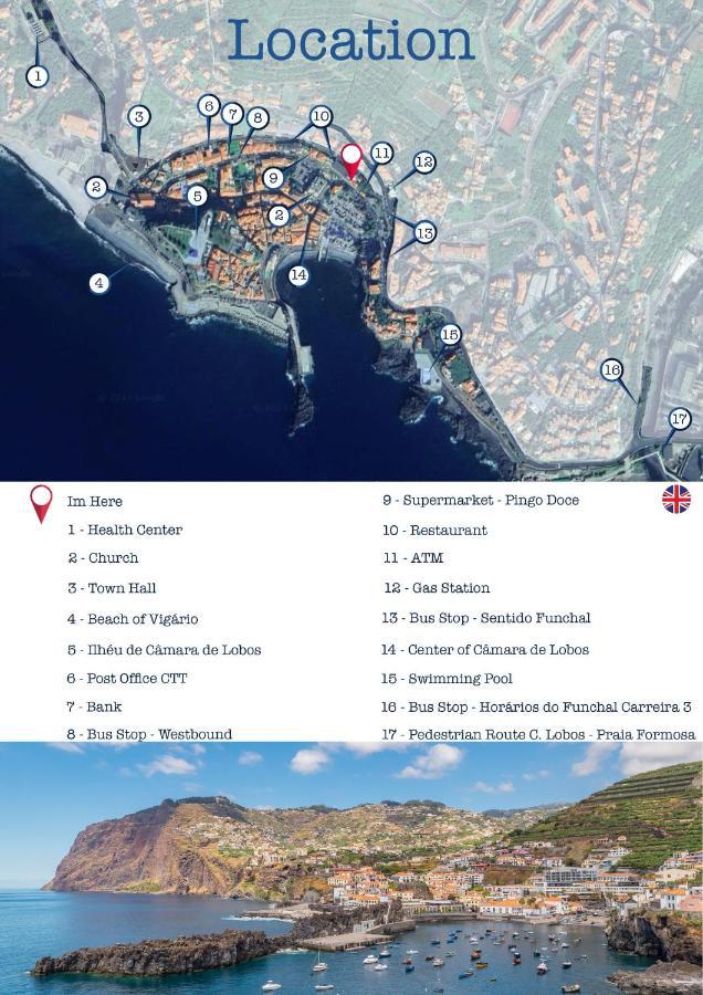 Anchor House Apartman Câmara de Lobos Kültér fotó